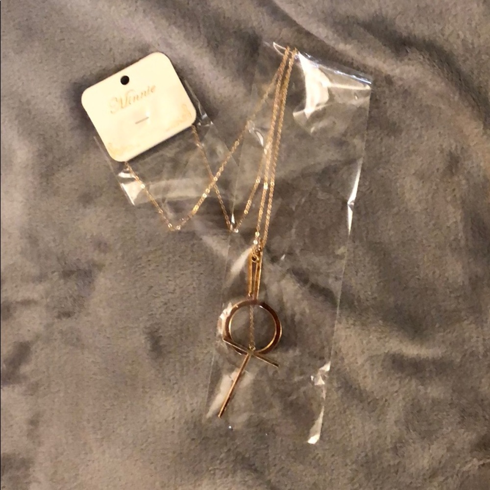 Long Geo Necklace